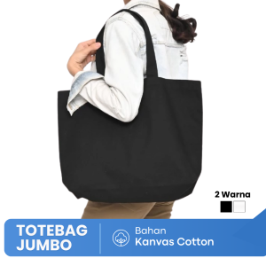 Totebag / Tote Bag Jumbo Kanvas Premium